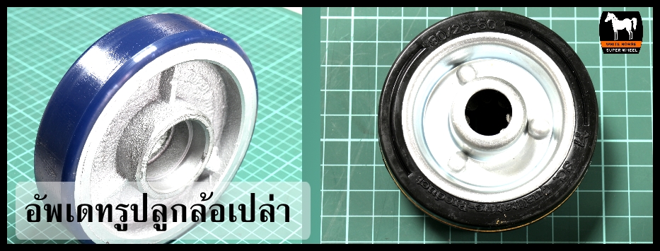 ลูกล้อเปล่าชนิดต่างๆ